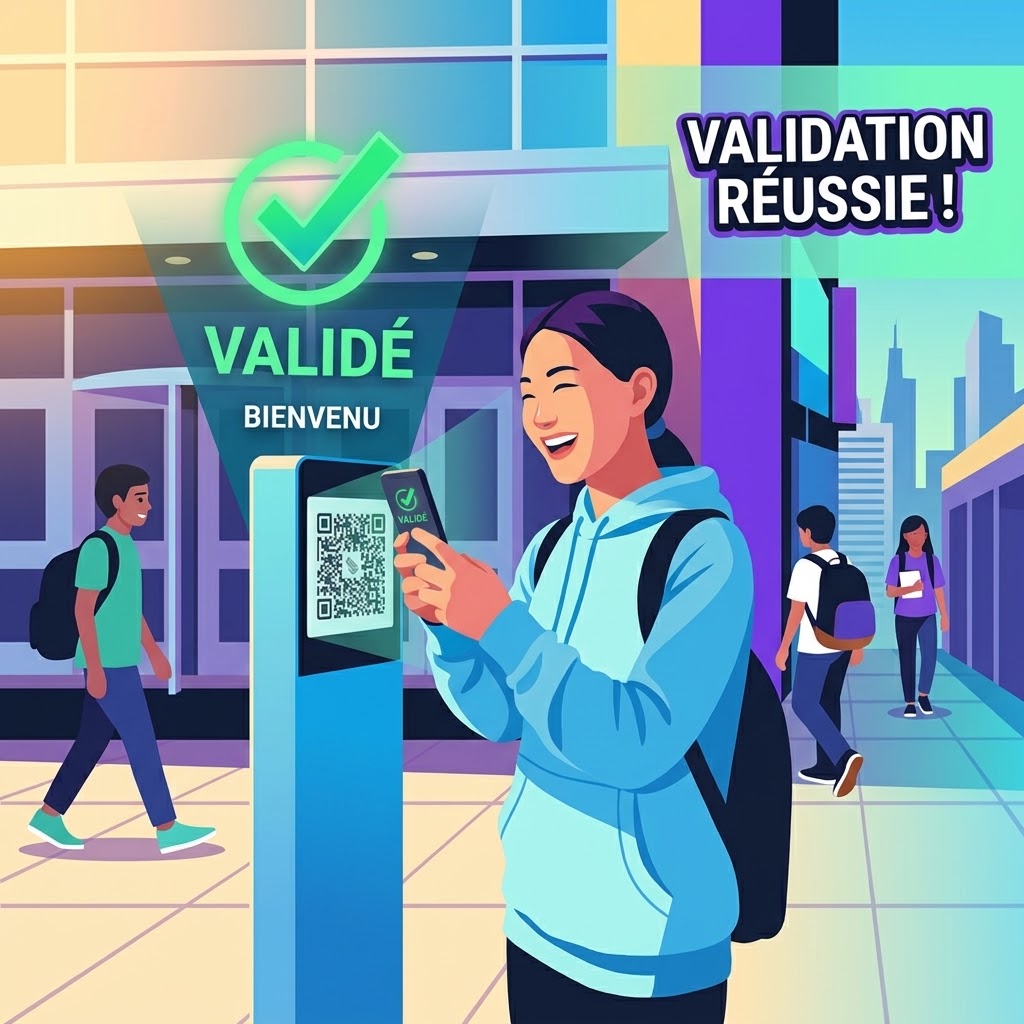 Scan à l’entrée
